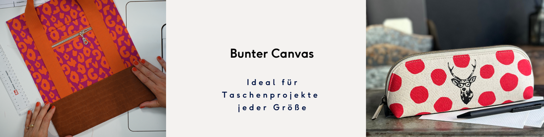 Canvas gemustert