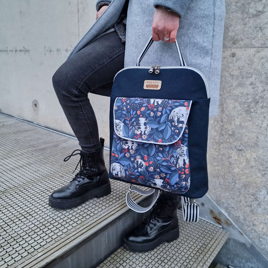 Schnittmuster Tasche - Rucksack Nevi - Frau Schnitte - eBook