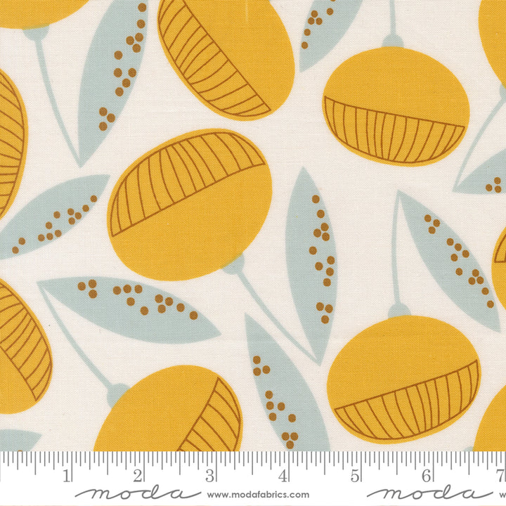 Moda Fabrics - Zen Chic - Balisong - Fruitique Large Floral in Coconut