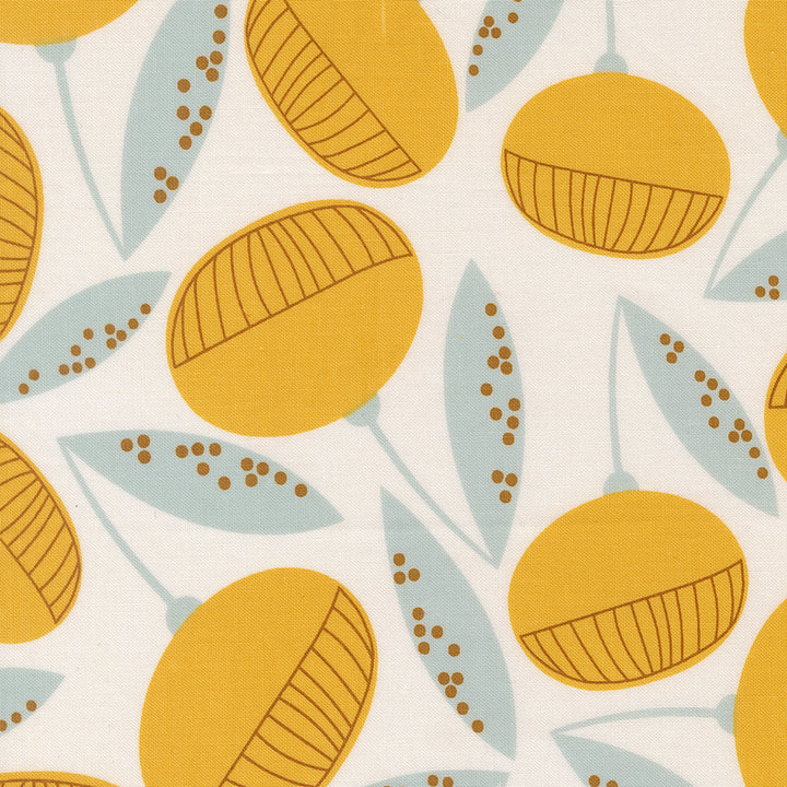 Moda Fabrics - Zen Chic - Balisong - Fruitique Large Floral in Coconut