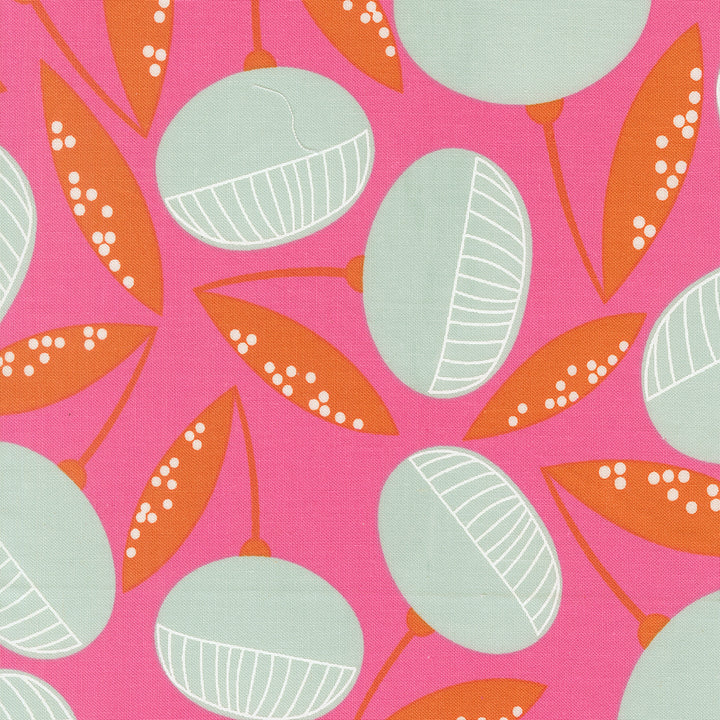 Moda Fabrics - Zen Chic - Balisong - Fruitique Large Floral in Hibiscus