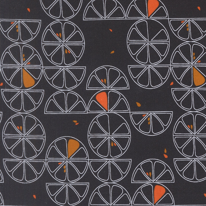 Moda Fabrics - Zen Chic - Balisong - Lemon Slice Novelty in Midnight