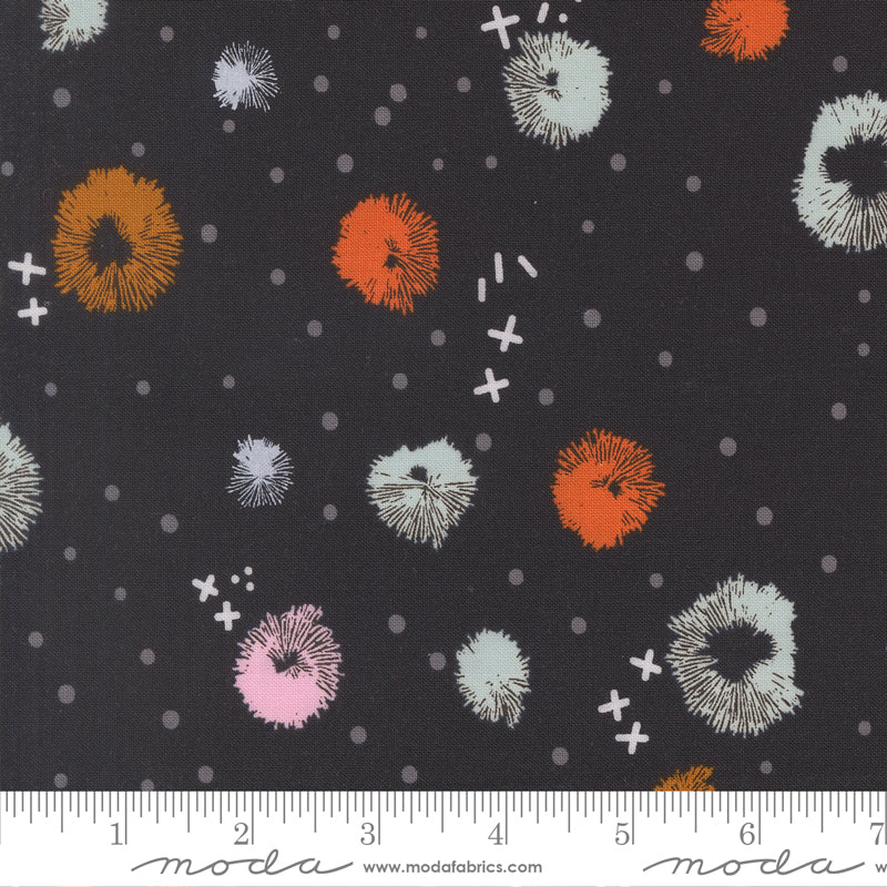 Moda Fabrics - Zen Chic - Balisong - Blossom Blenders in Midnight