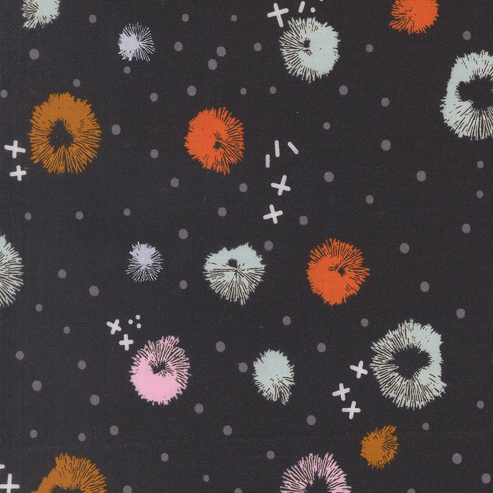 Moda Fabrics - Zen Chic - Balisong - Blossom Blenders in Midnight
