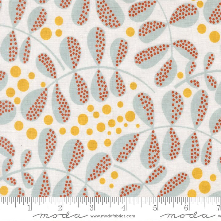 Moda Fabrics - Zen Chic - Balisong - Fern Fiesta Florals in Coconut