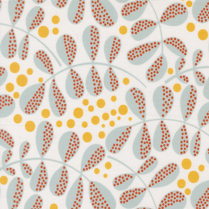 Moda Fabrics - Zen Chic - Balisong - Fern Fiesta Florals in Coconut