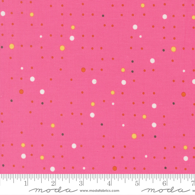 Moda Fabrics - Zen Chic - Balisong - Dapple Dot Dots in Hibiscus
