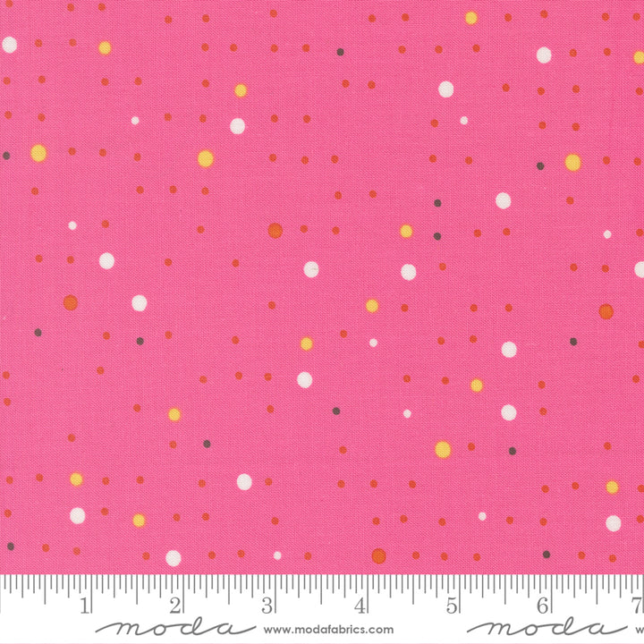 Moda Fabrics - Zen Chic - Balisong - Dapple Dot Dots in Hibiscus