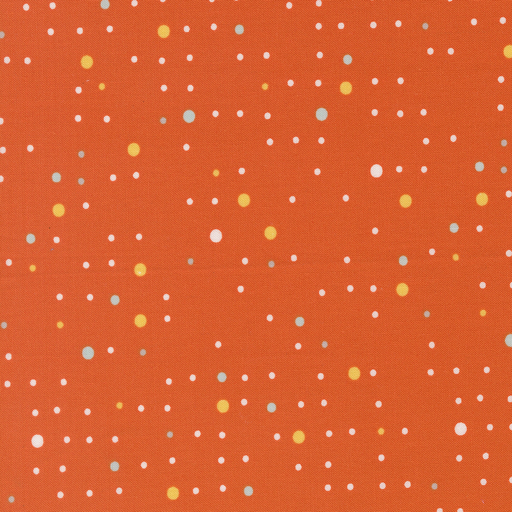 Moda Fabrics - Zen Chic - Balisong - Dapple Dot Dots in Papaya