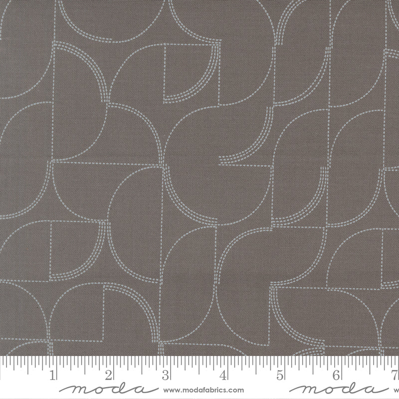 Moda Fabrics - Zen Chic - Mira - Echo in Graphite