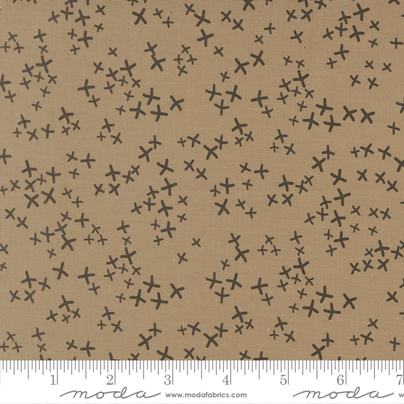 Moda Fabrics - Zen Chic - Mira - Realm in Taupe