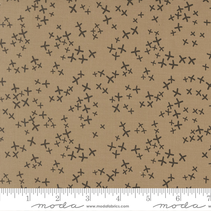 Moda Fabrics - Zen Chic - Mira - Realm in Taupe