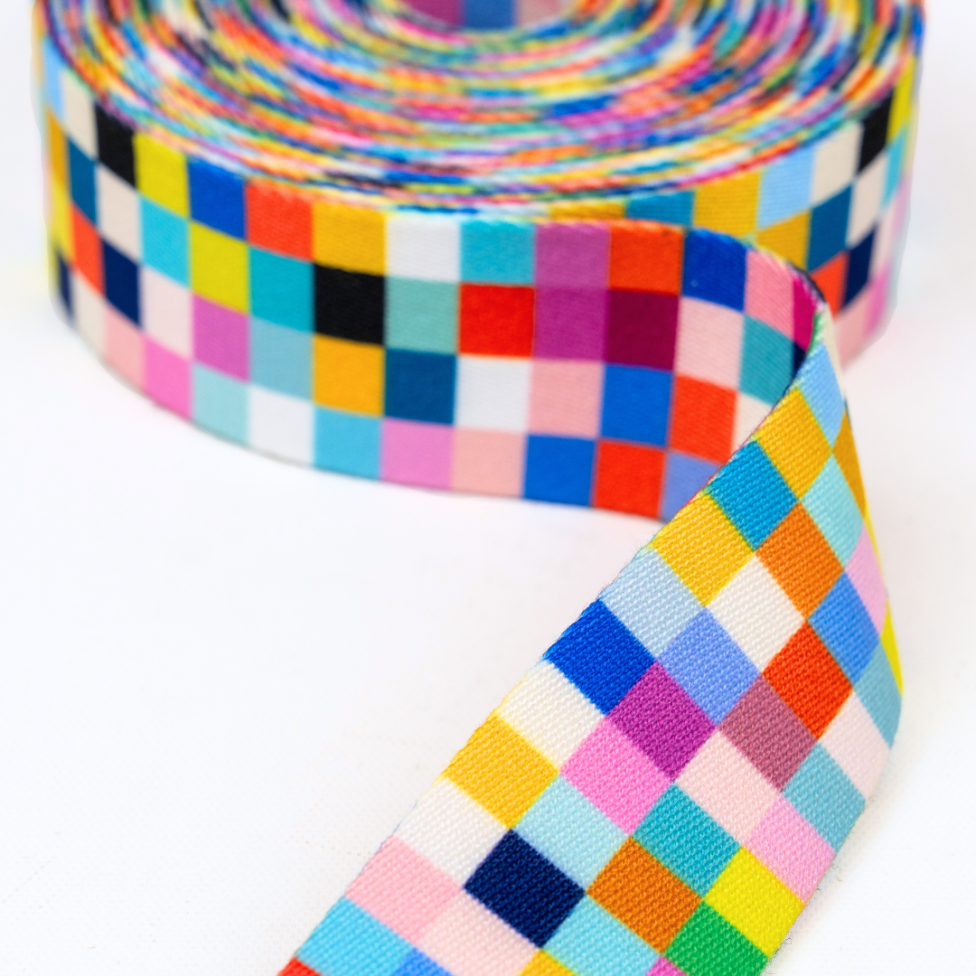 Gurtband -Das mach ich nachts Eigenproduktion - 38mm - 3 Designs je 3 Meter (Lieferung ca. Anfang März 2026)