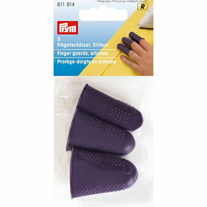 Prym Fingerschützer Silikon, 3 Stück