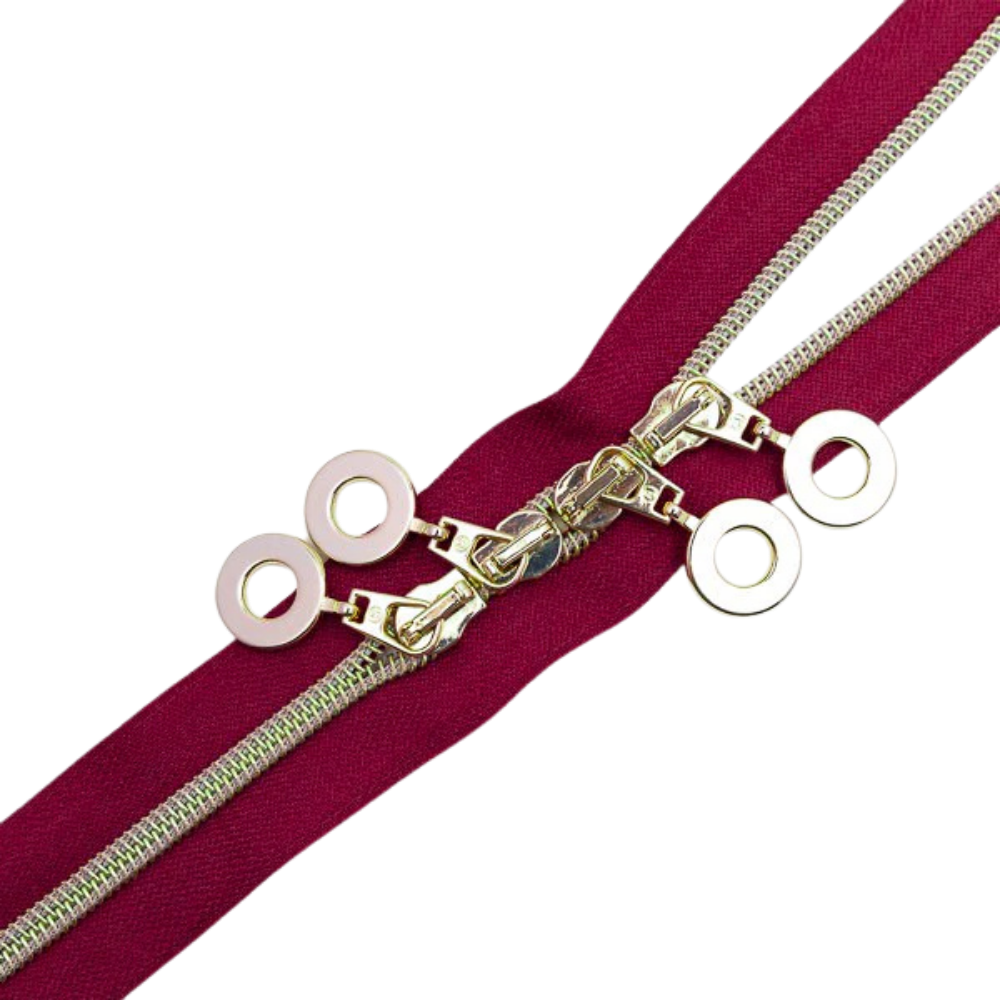 Premium Reißverschluss - 120cm - Candied Cherry