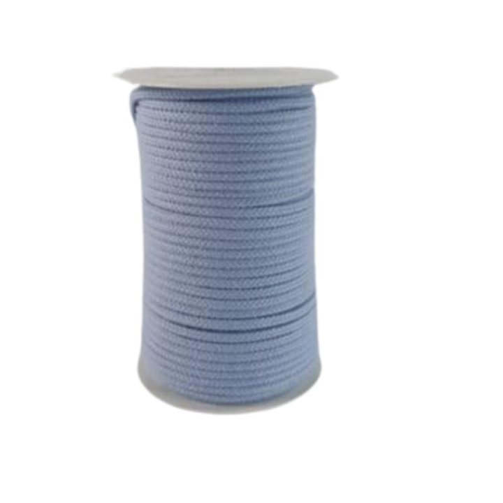 Baumwollkordel 4mm Hellblau