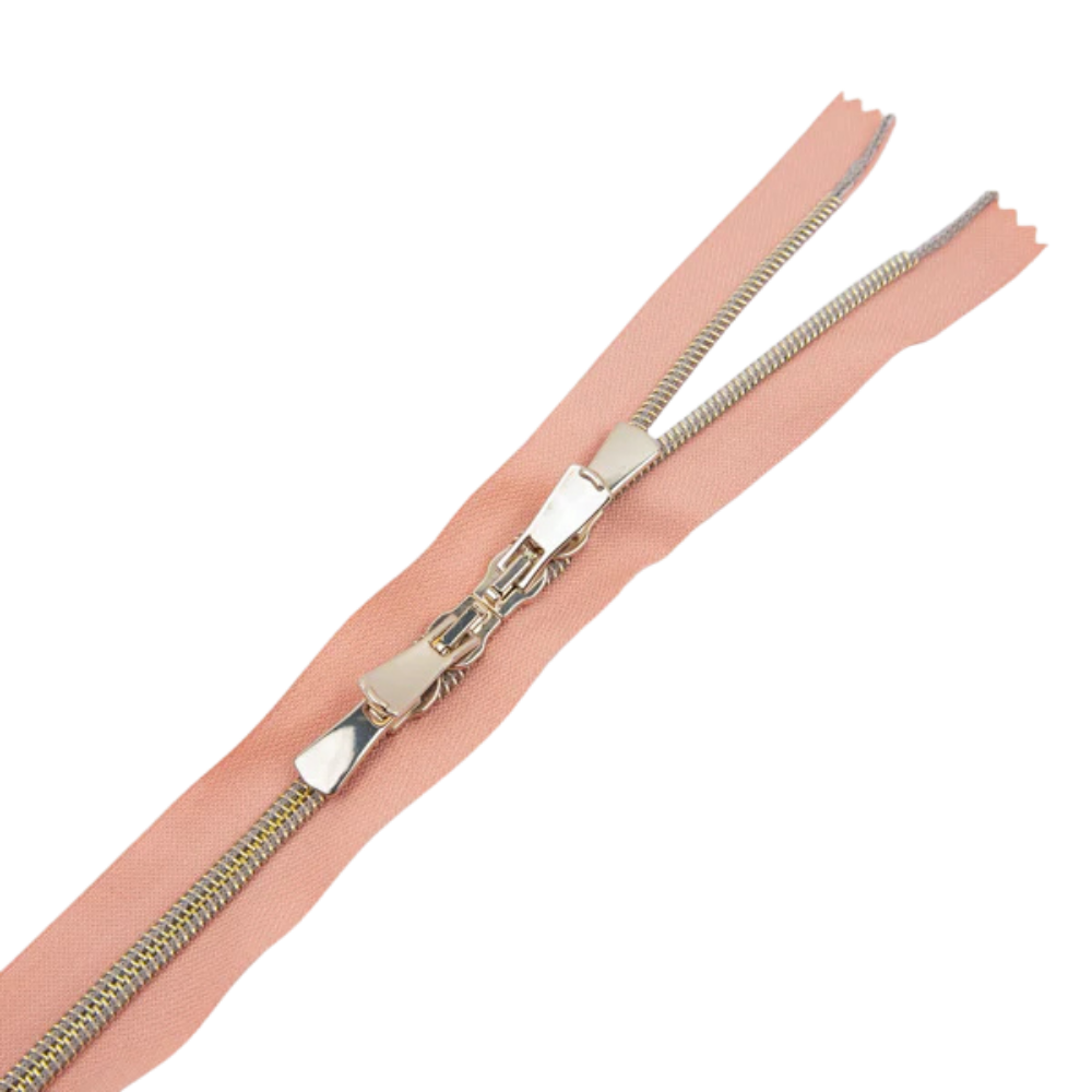 Premium Reißverschluss - 120cm - Apricot Crepe