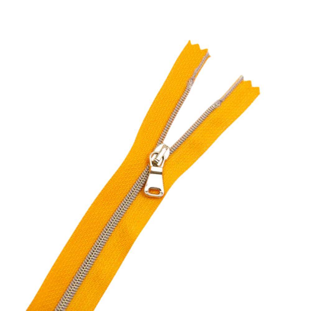 Premium Reißverschluss -50cm - schmal in Summer Sun