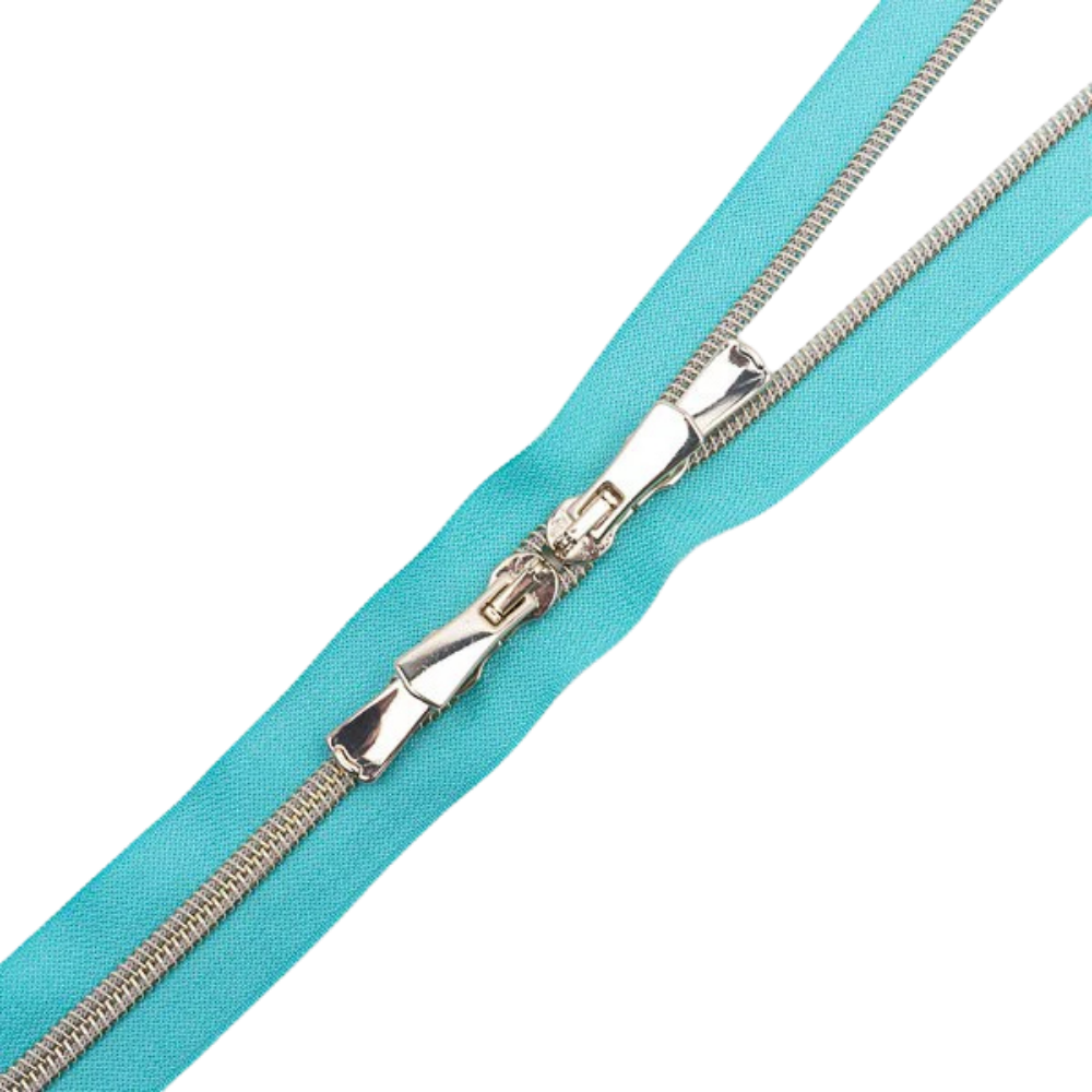 Premium Reißverschluss - 120cm - Cozumel Blue