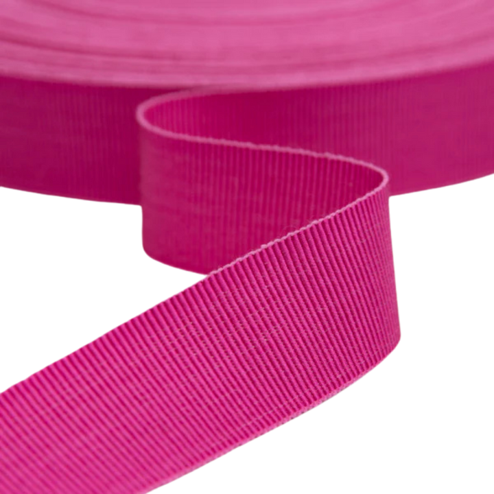 Ripsband 30mm - Raspberry Rose