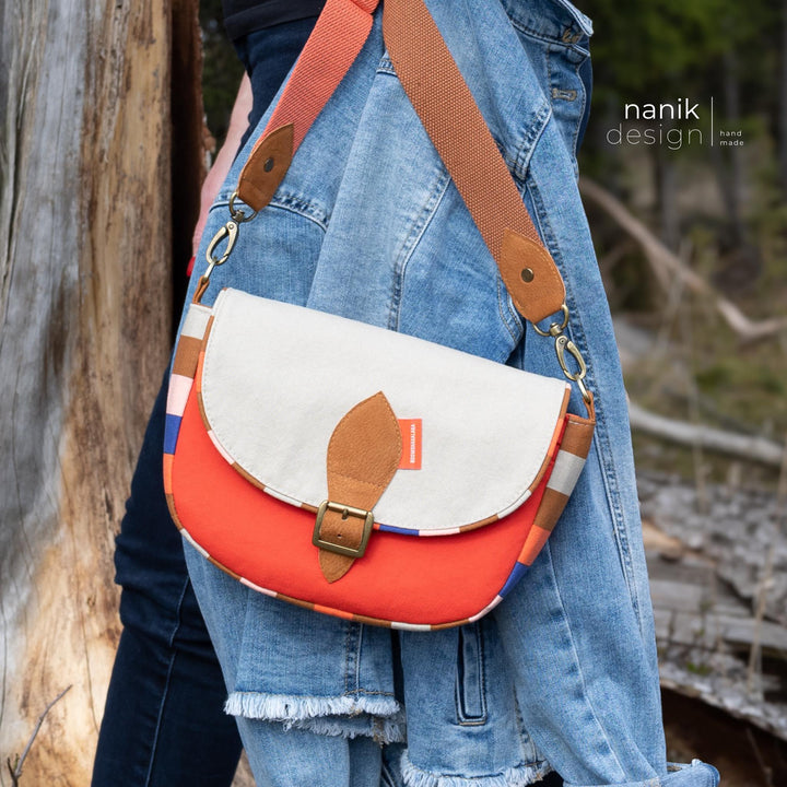 Schnittmuster Tasche - Saddle Bag Svea - Frau Schnitte - eBook