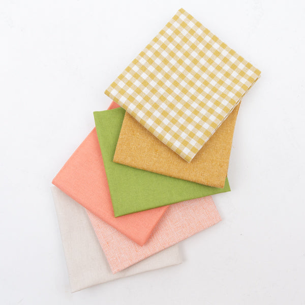 Fat Quarter Set "Essex Capri" - 6-teilig