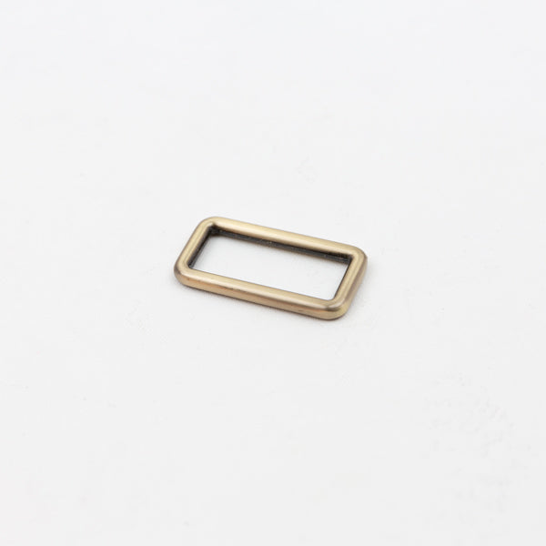 Vierkantring Antique Brass für Gurtbänder bis zu 40mm