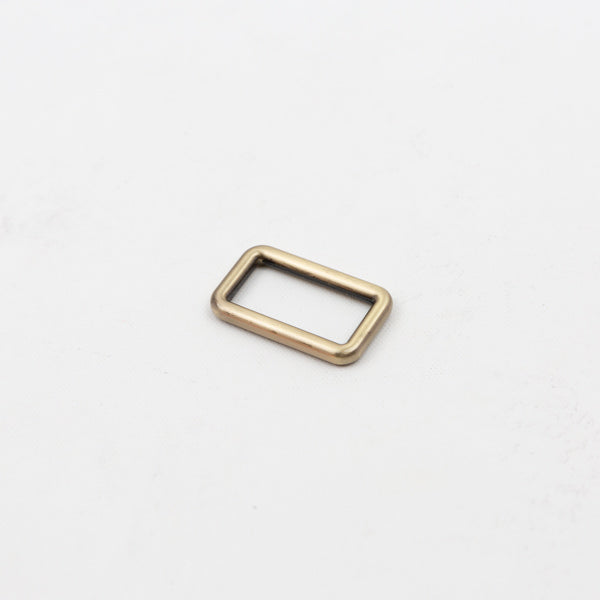 Vierkantring Antique Brass für Gurtbänder bis zu 30mm