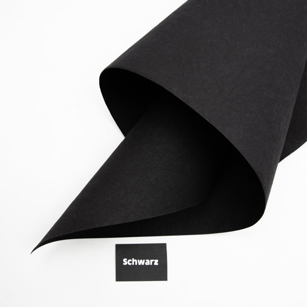 Lederpapier Schwarz (36x96cm)