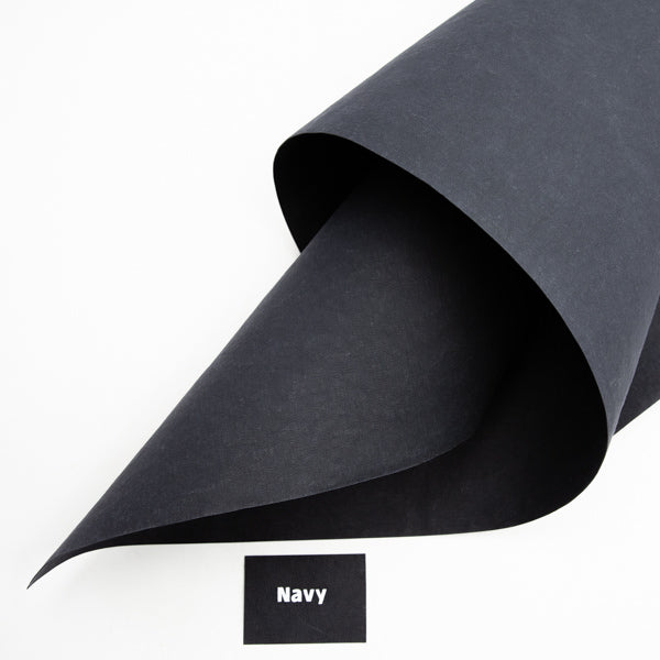 Lederpapier Navyblau (36x96cm)