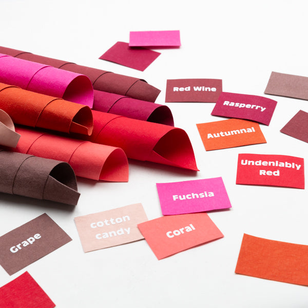 Lederpapier Fuchsia (36x96cm)