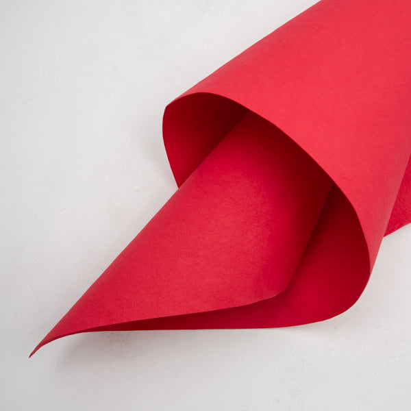 Lederpapier Undeniably Red (36x96cm)