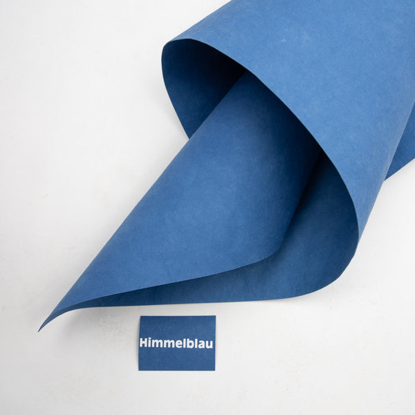 Lederpapier Himmelblau (36x96cm)