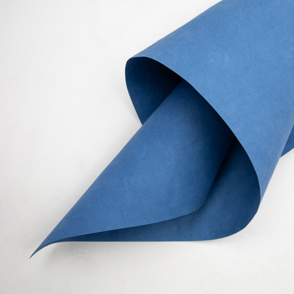 Lederpapier Himmelblau (36x96cm)