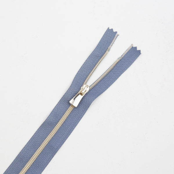 Premium Reißverschluss - 50cm - schmal in Colonial Blue