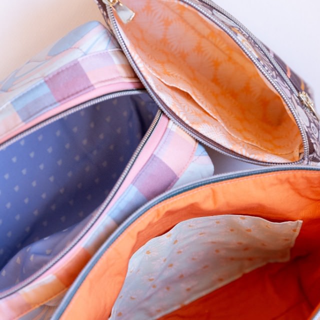 Art Gallery - Suzy Quilts - Slow Summer - Fireworks in Sweet Peach