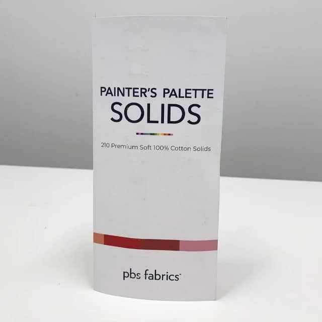 Paintbrush Studios Solids Farbkarte 210 Farben