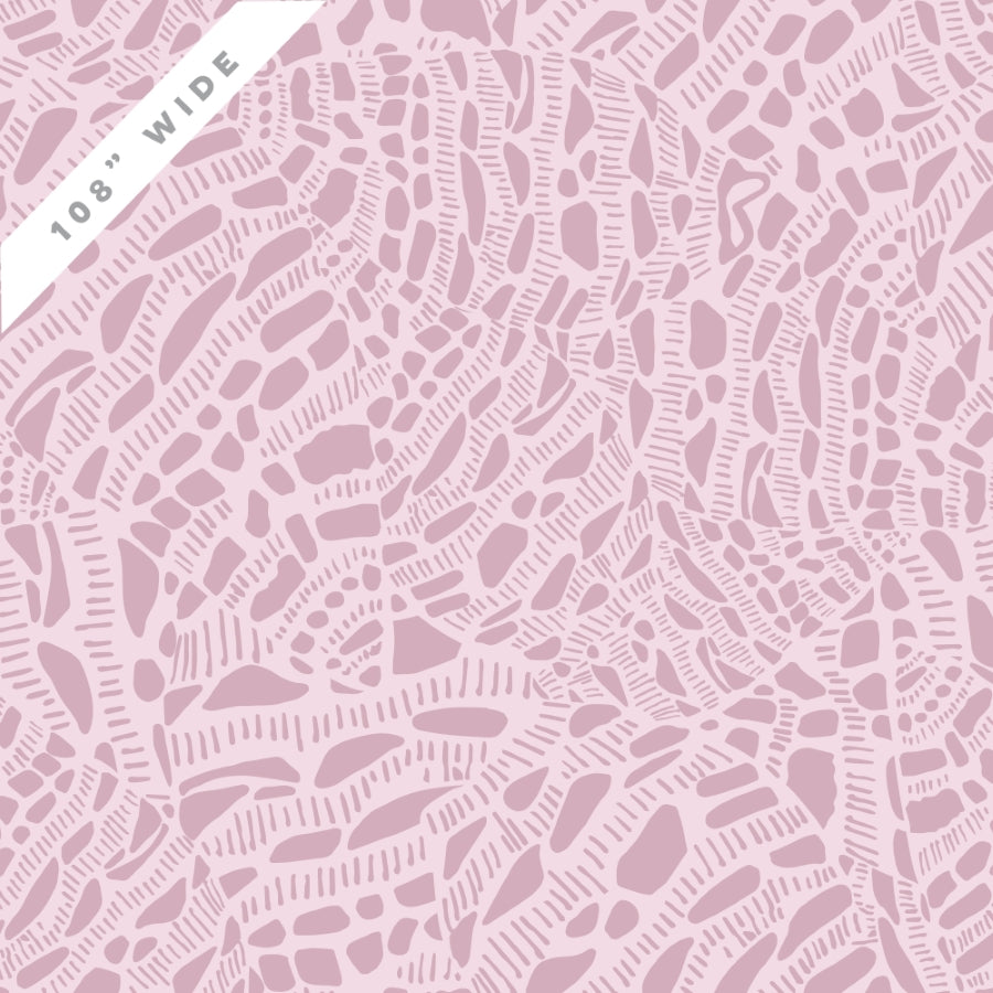 Cloud 9 - Jayme Murray - Seashell Serenade - Neverending in Pink (Extrabreiter Rückseitenstoff)