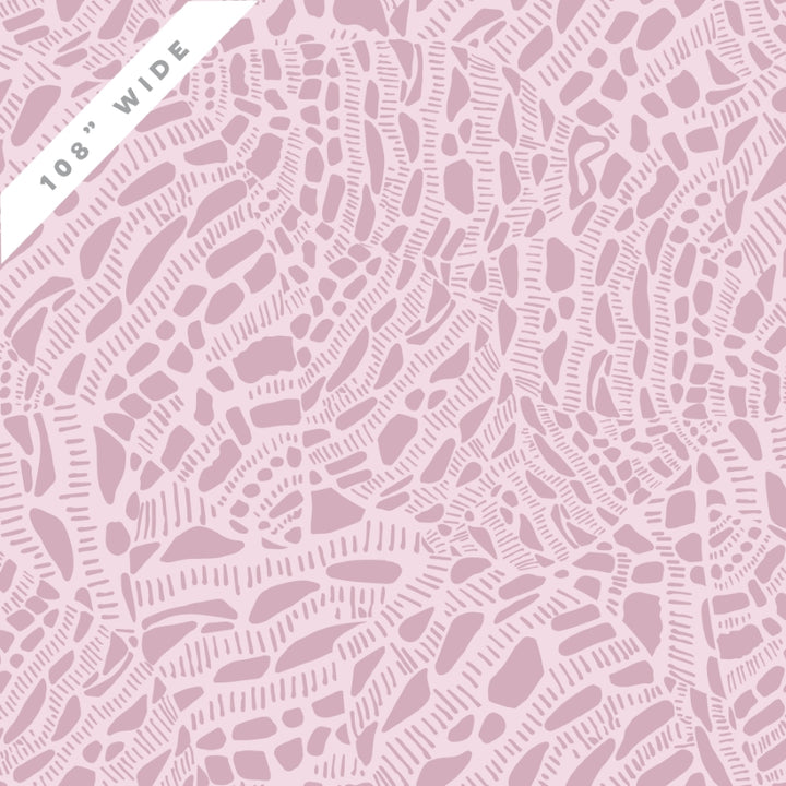 Cloud 9 - Jayme Murray - Seashell Serenade - Neverending in Pink (Extrabreiter Rückseitenstoff)