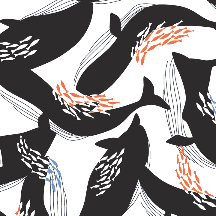 Cloud9 - Ophelia Pang - Canvas Collective - Happy Whales (Bio-Canvas)