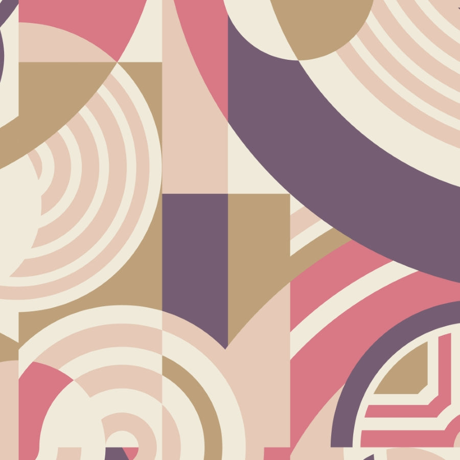 Cloud9 - Frank Lloyd Wright - American Bold - Hoffmann in Pink/Purple