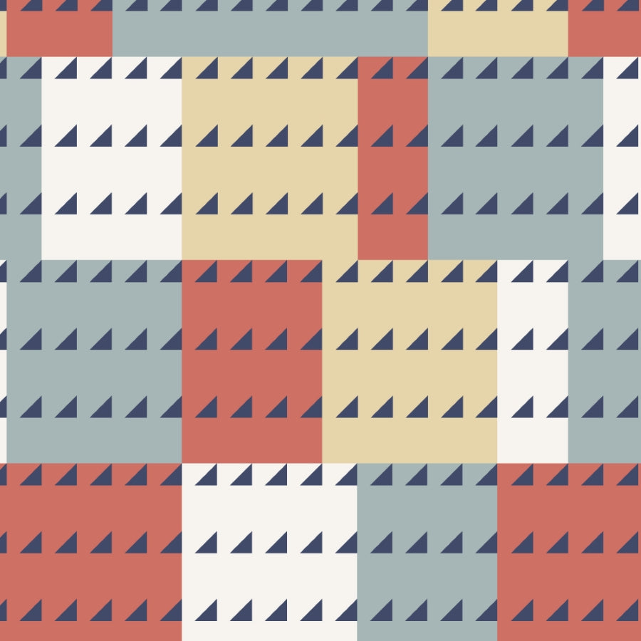 Cloud9 - Frank Lloyd Wright - American Bold - Imperial in Red/Navy