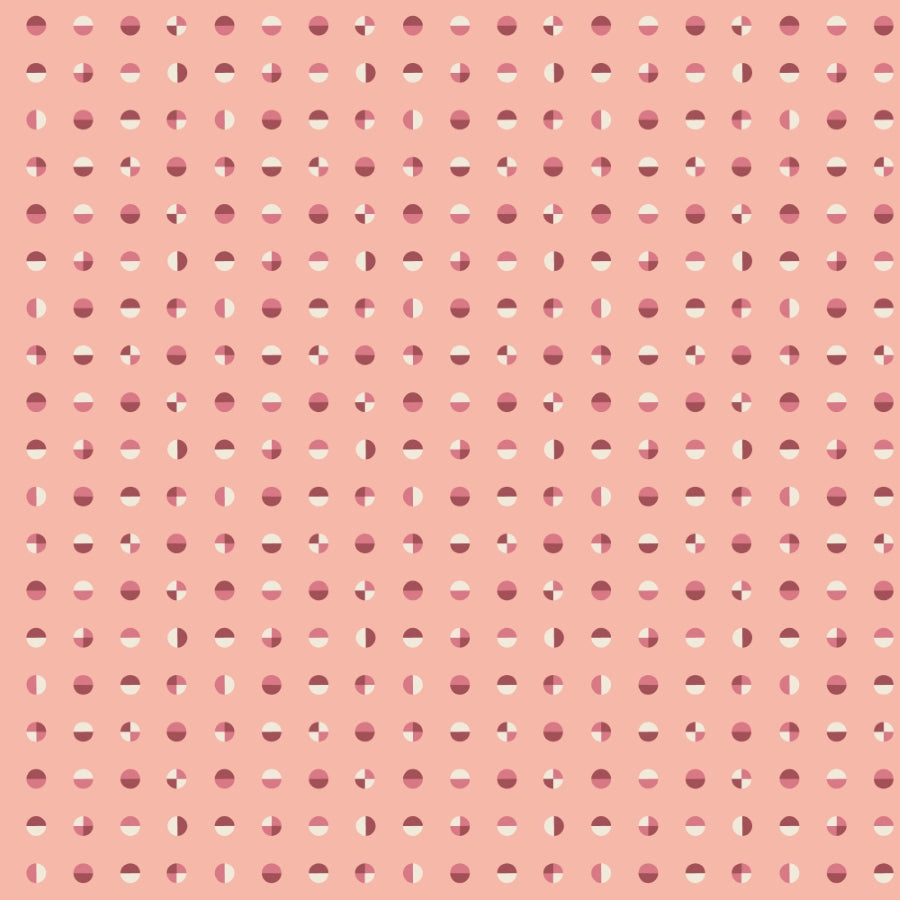 Cloud9 - Frank Lloyd Wright - American Bold - Circular in Flesh Pink