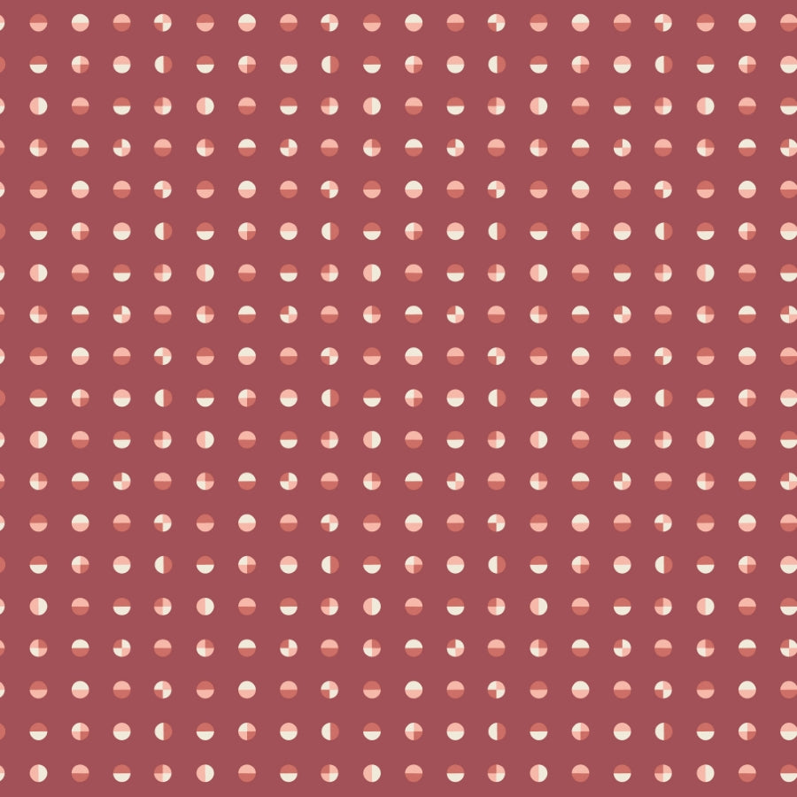 Cloud9 - Frank Lloyd Wright - American Bold - Circular in Deep Rust