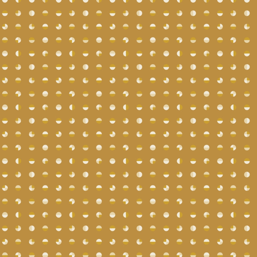 Cloud9 - Frank Lloyd Wright - American Bold - Circular in Mustard