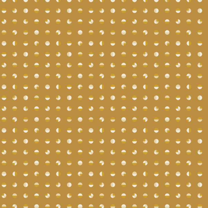 Cloud9 - Frank Lloyd Wright - American Bold - Circular in Mustard