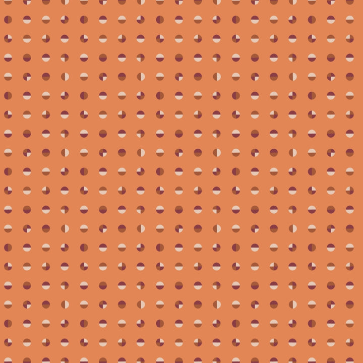 Cloud9 - Frank Lloyd Wright - American Bold - Circular in Ochre