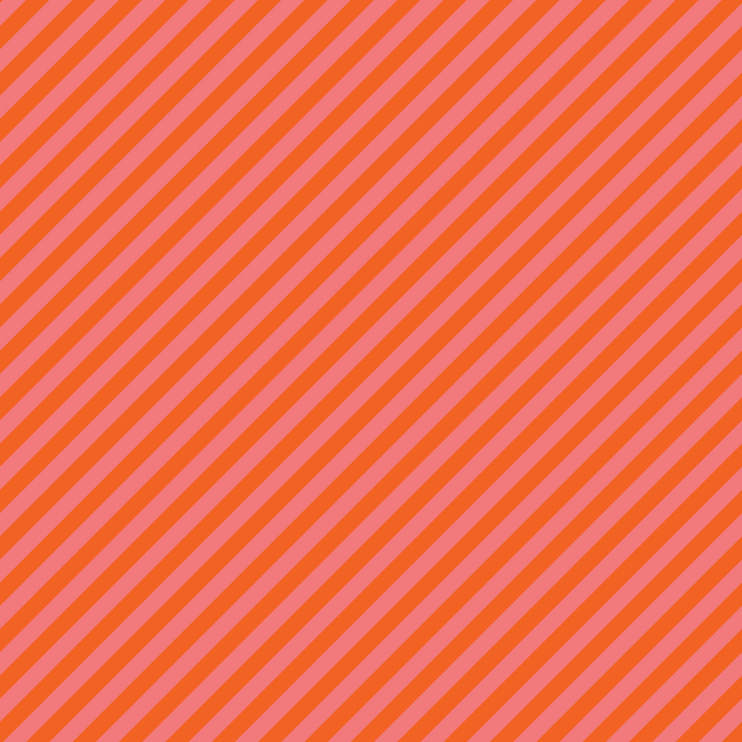 Cloud9 – Jojulein Design – Blooming Garden – Stripes in Orange