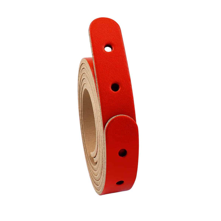 Miyako - Echtlederriemen für Schultertaschen in Rot