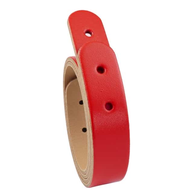 Miyako - Echtlederriemen für Henkeltaschen in Rot